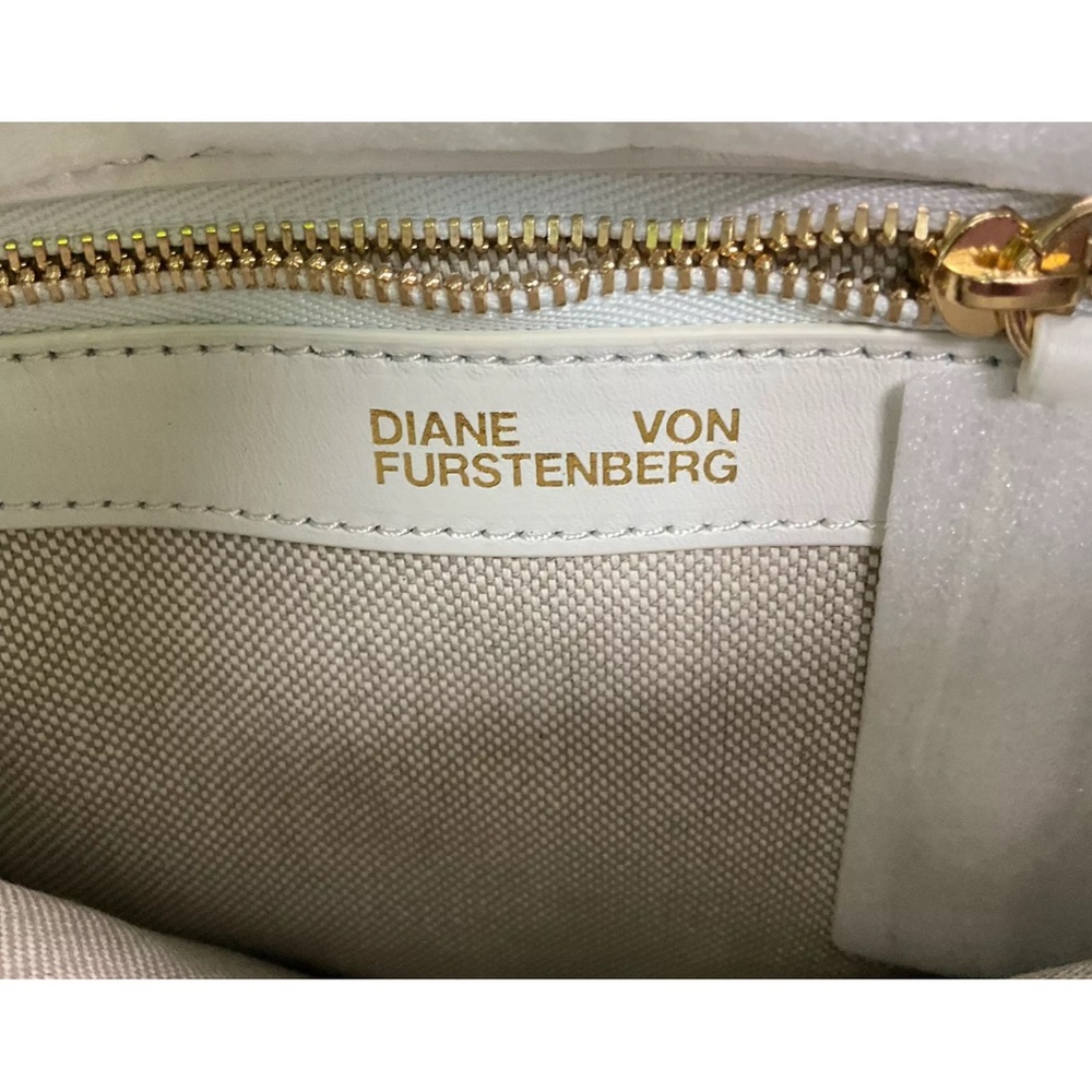 NWT Diane von Furstenberg Leather Saddle Bag - Picture 7 of 12